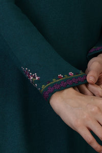 W Floral Embroidered Keyhole Neck Straight Kurta