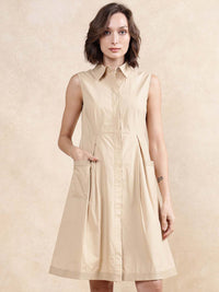 Rareism pakaian midi A-line formal