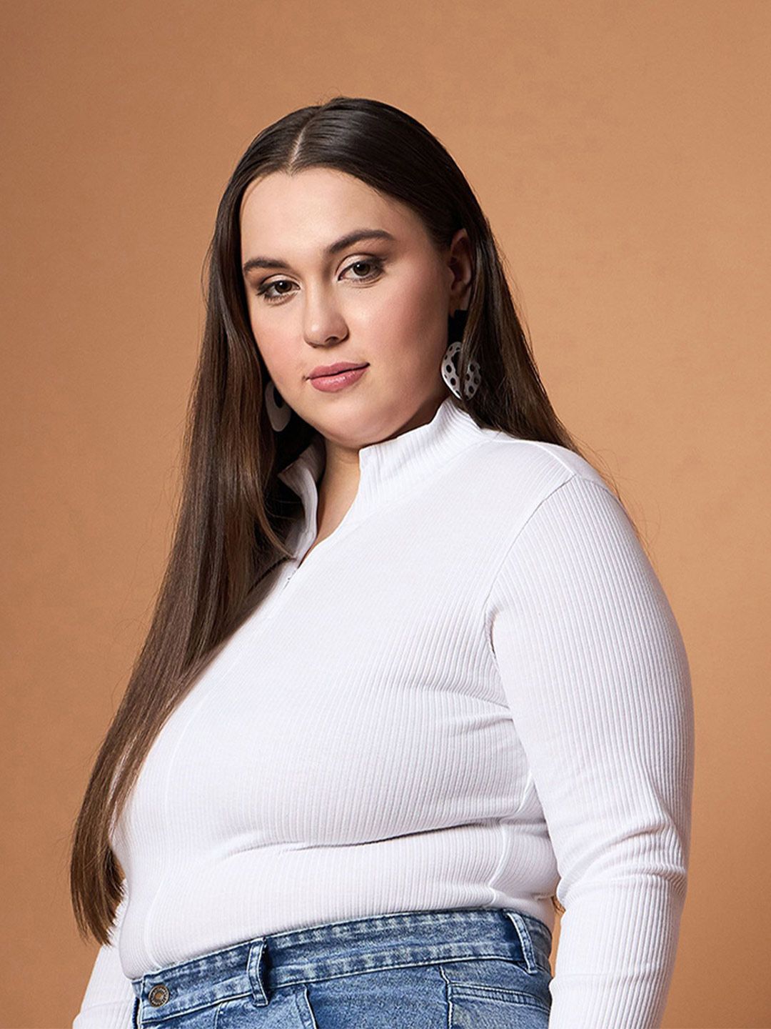 SASSAFRAS Curve Slit Sleeve Top