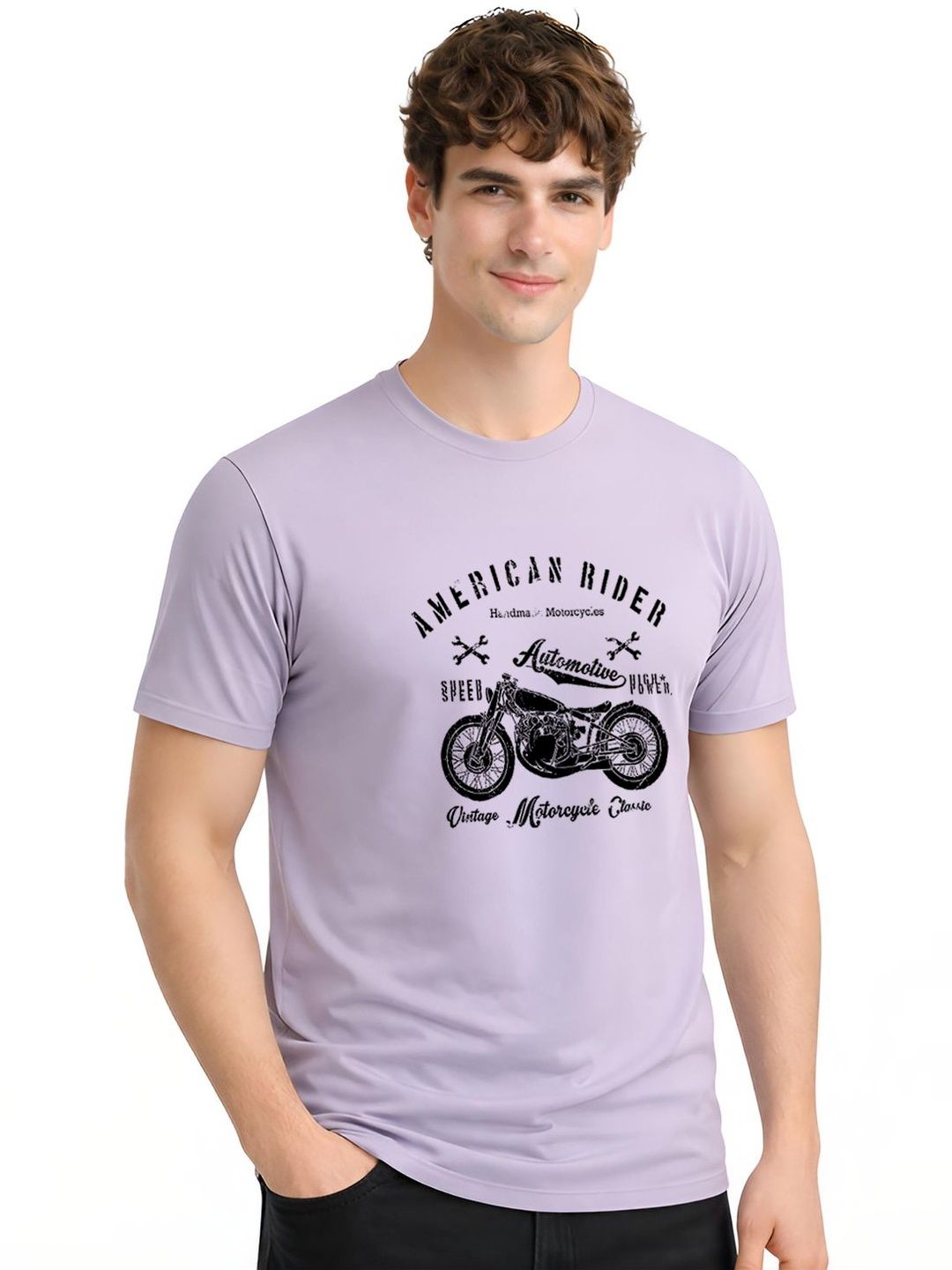 ADRO Men Printed T-shirt