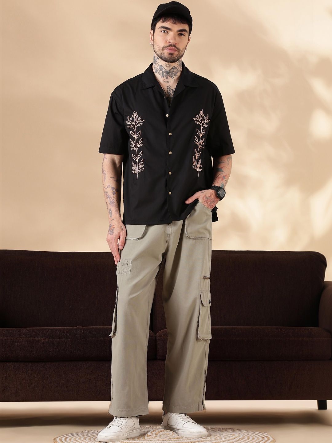 Eszett Men Easy Wash Cargos Seluar