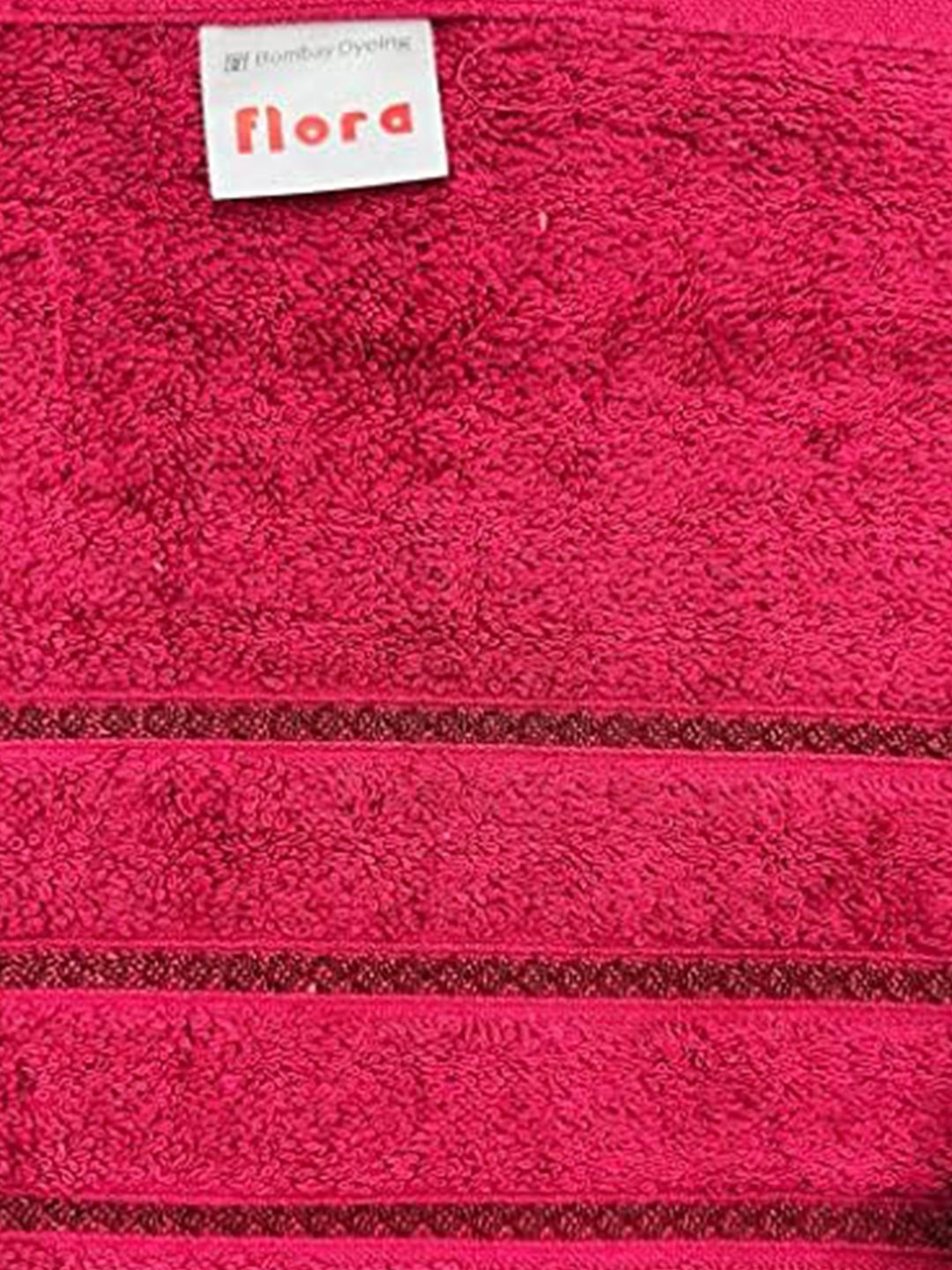 BOMBAY DYEING Maroon 4 Piece Cotton 400 GSM Towel Set