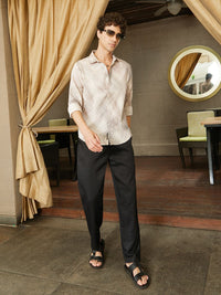 Campus Sutra Men Comfort Abstract Printed Casual Shirt