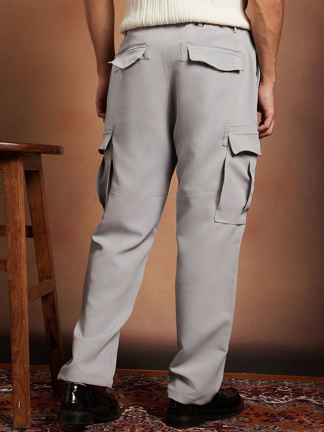 Campus Sutra Men Comfort Cargos Trousers