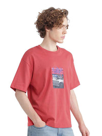 RARE RABBIT Printed Baggy T-shirt