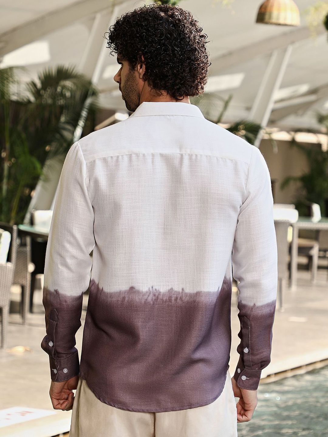 Campus Sutra Men Classic Regular Fit Spread Collar Colourblocked Casual Shirt