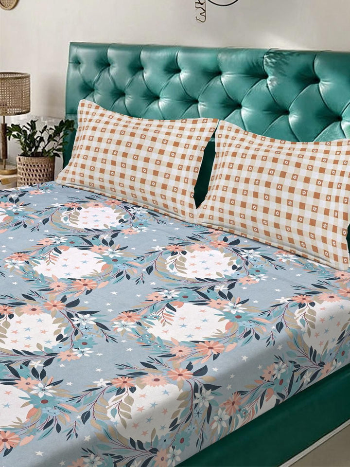 KLOTTHE Blue 300 TC Polycotton Fine King Cadar