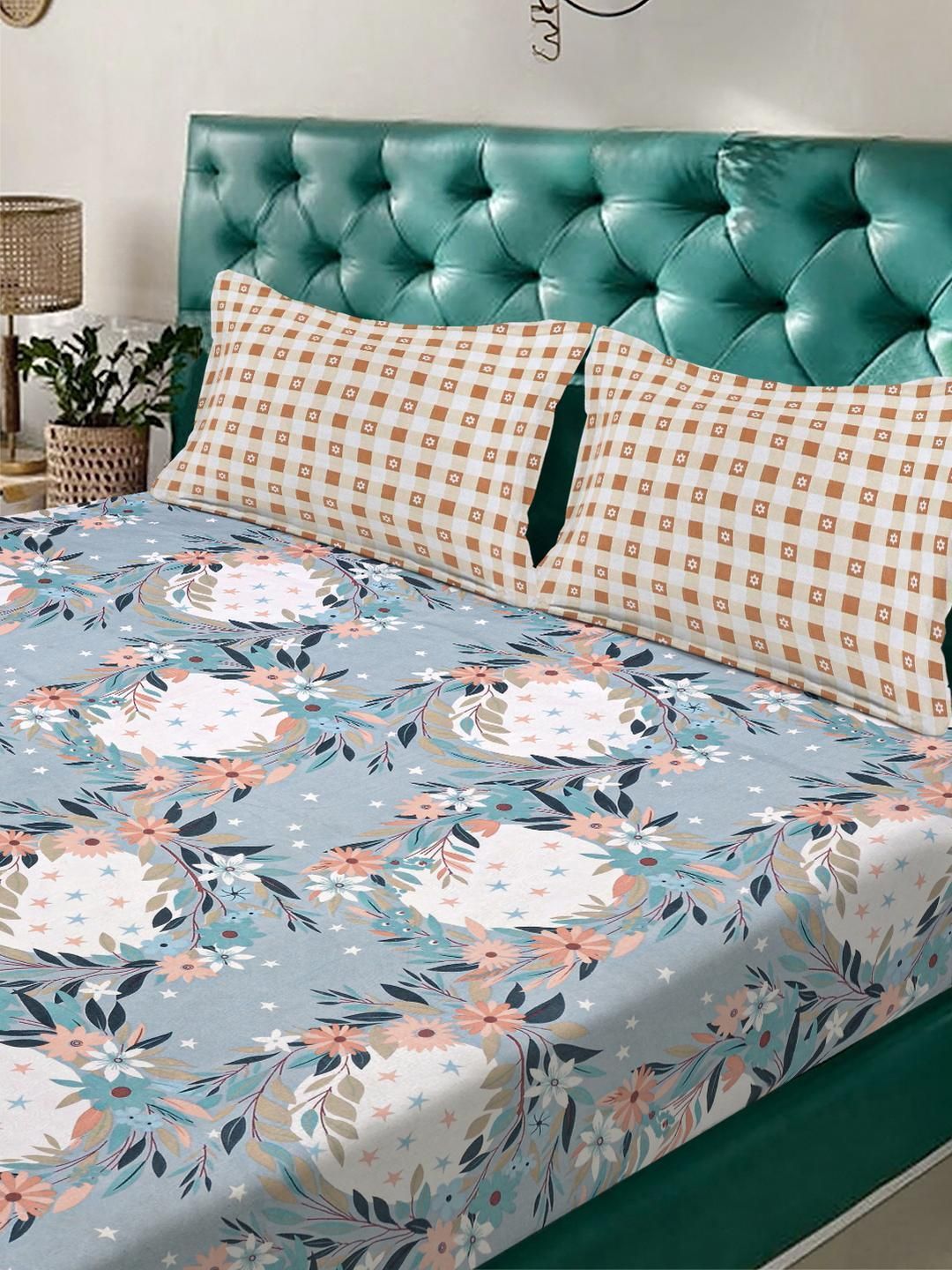 KLOTTHE Blue 300 TC Polycotton Fine King Cadar