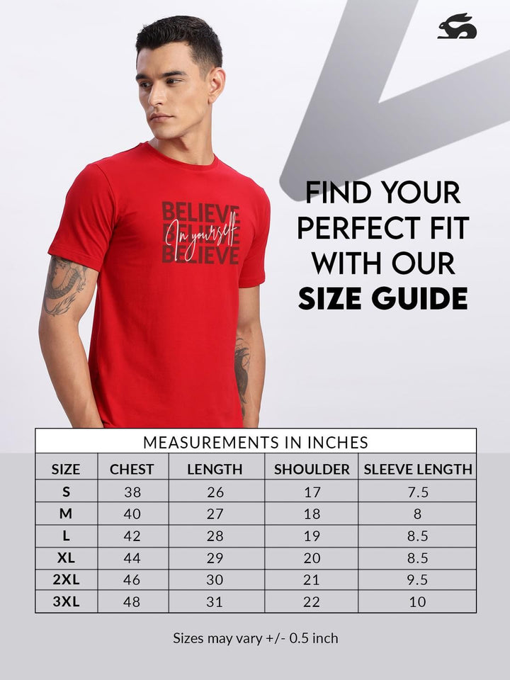 Tshirts Merah Lelaki ADRO