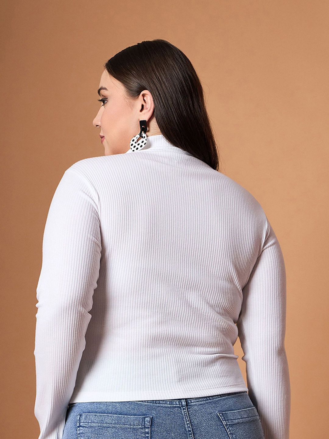 SASSAFRAS Curve Slit Sleeve Top