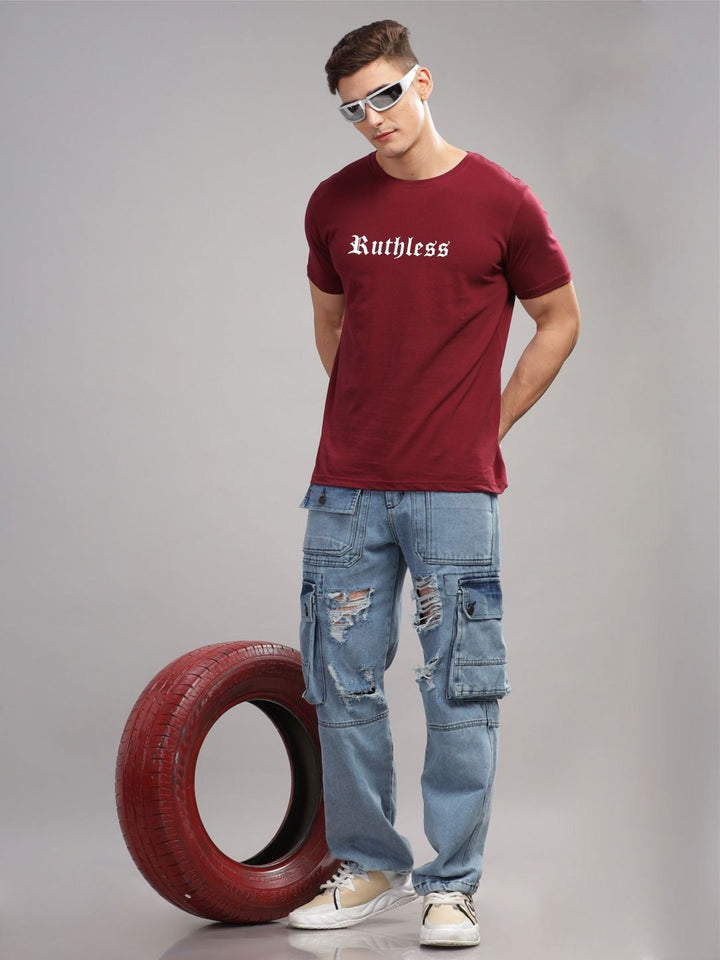 ADRO Men Printed T-shirt