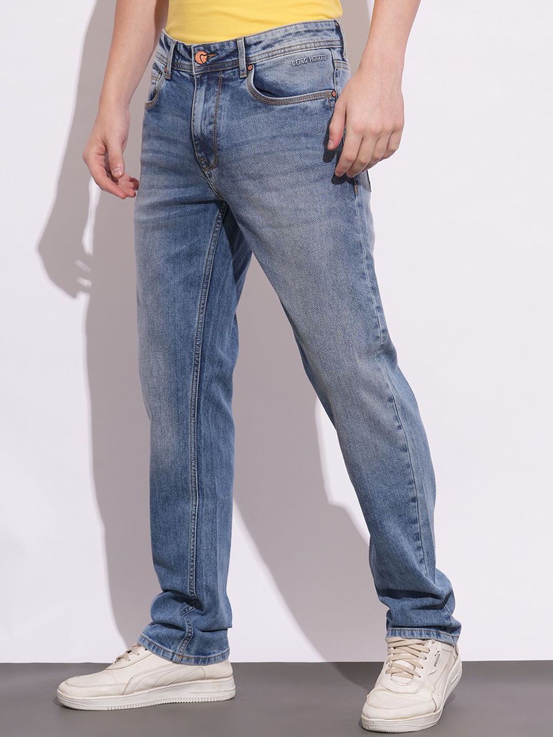 Being Human Men Classic Light Fade Stretchable Jeans