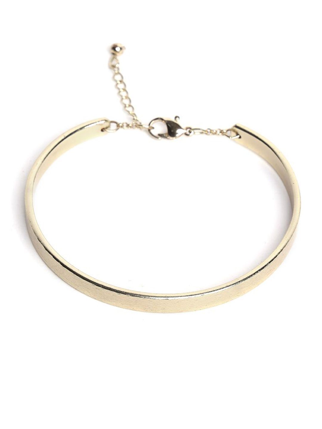 DressBerry Women Brass Gold-Plated Wraparound Bracelet