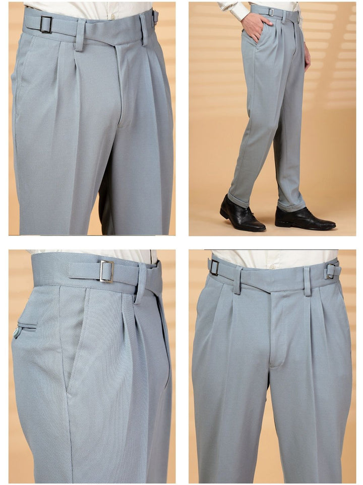 Seluar Formal Formal Lycra Kelabu KLOTTHE Lelaki