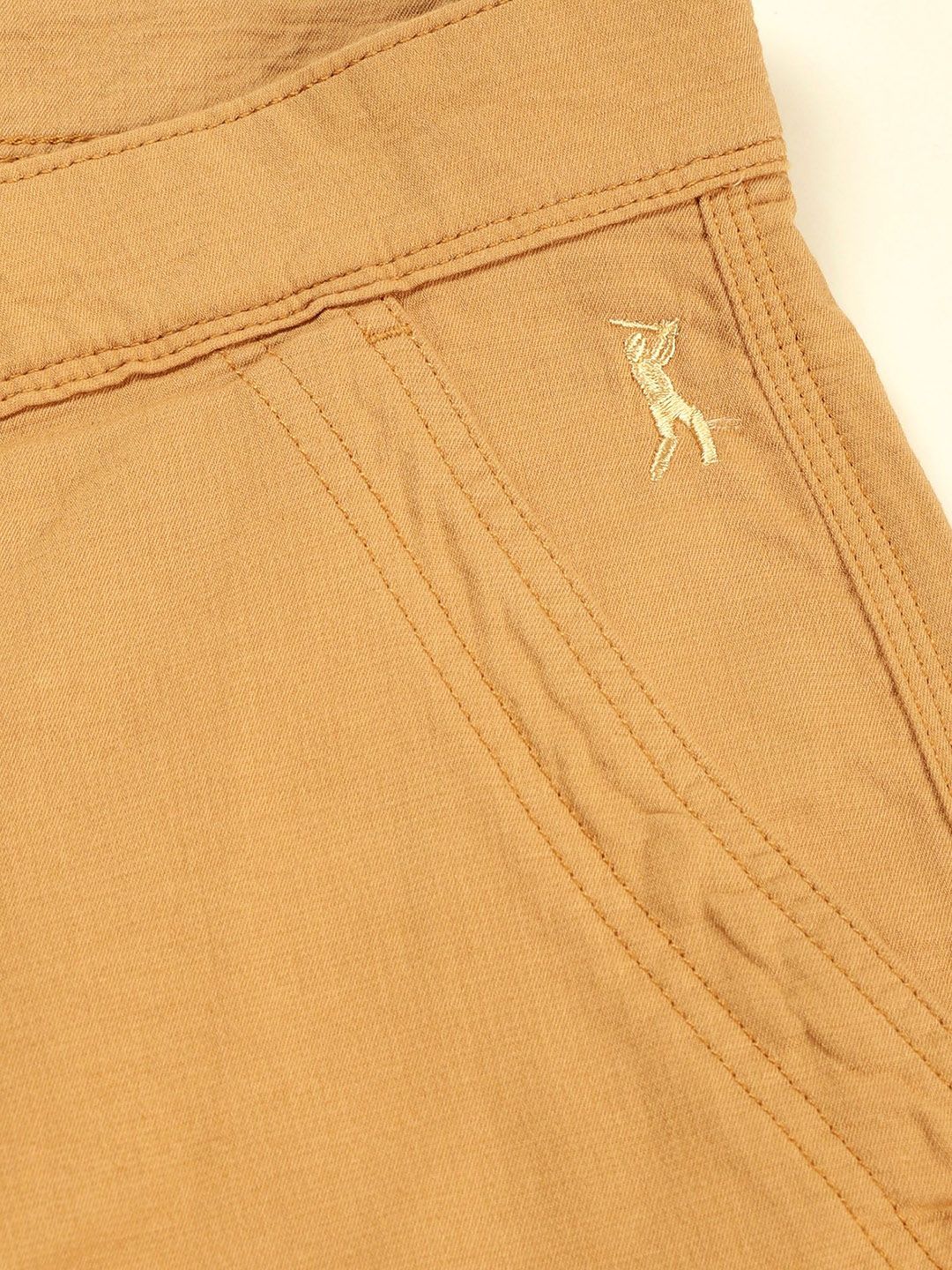 Thomas Scott Men Cotton Mid-Rise Cargo Shorts