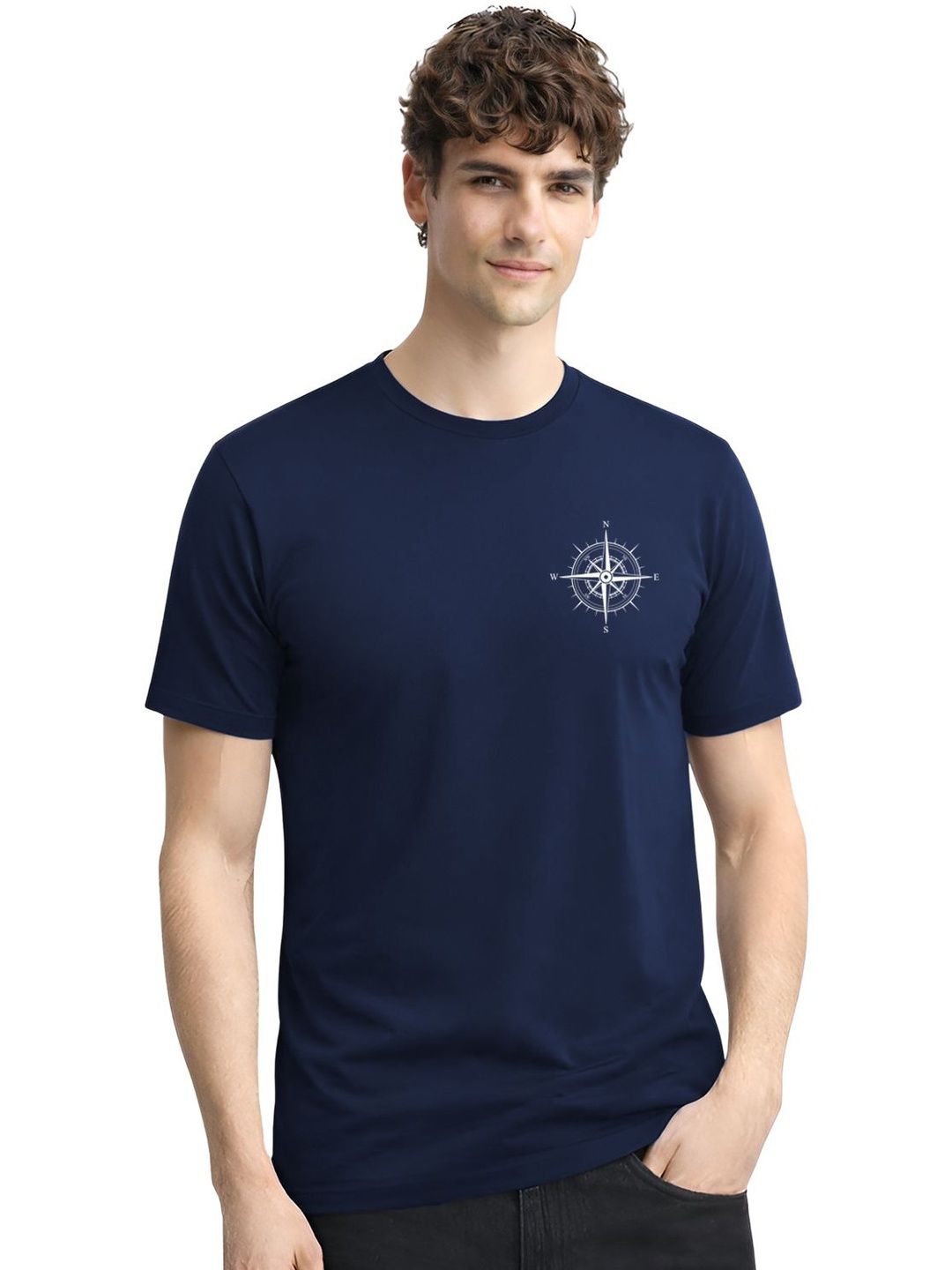 ADRO Men Printed T-shirt