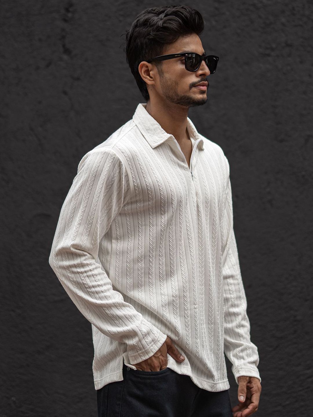 Powerlook Men Polo Collar T-shirt