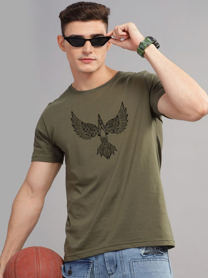 ADRO Men Printed T-shirt