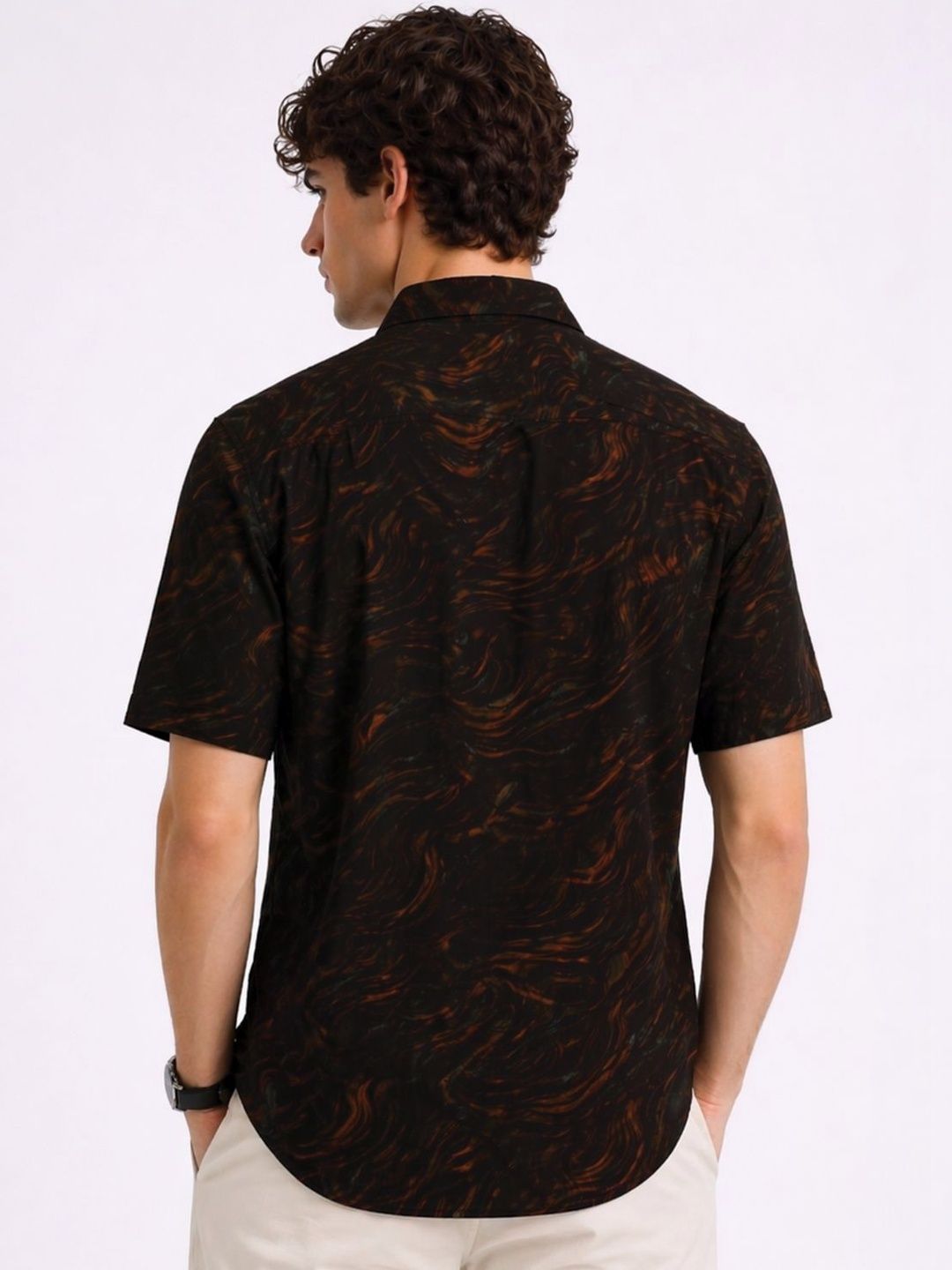 ADRO Men Standard Printed Casual Shirt
