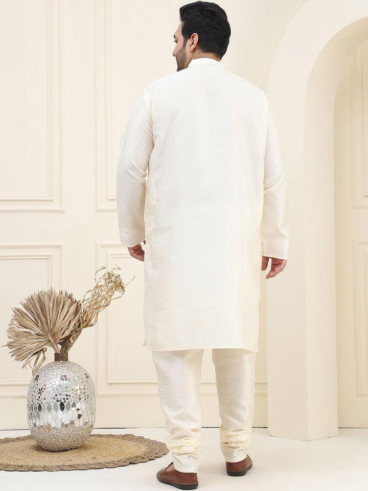 SOJANYA PLUS Plus Size Straight Kurta with Churidar