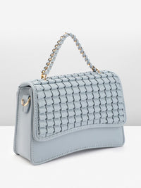 DressBerry Textured Structured Satchel