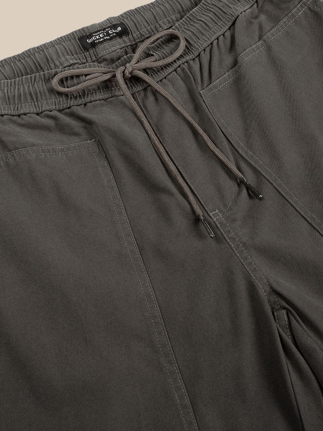 Thomas Scott Men Cotton Mid-Rise Regular Trousers