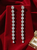 PANASH Circular Drop Earrings