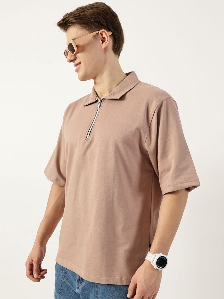 Thomas Scott Men Polo Collar Bio Finish T-shirt