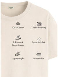 ADRO Men Typography Printed T-shirt