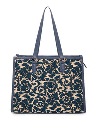Berrylush Floral Printed Structured Shoulder Bag