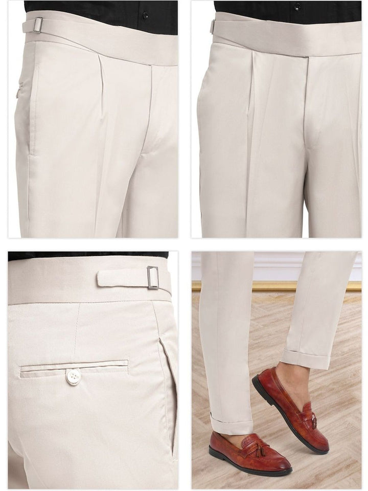 Moda Rapido Men Slim Fit Easy Wash Trousers