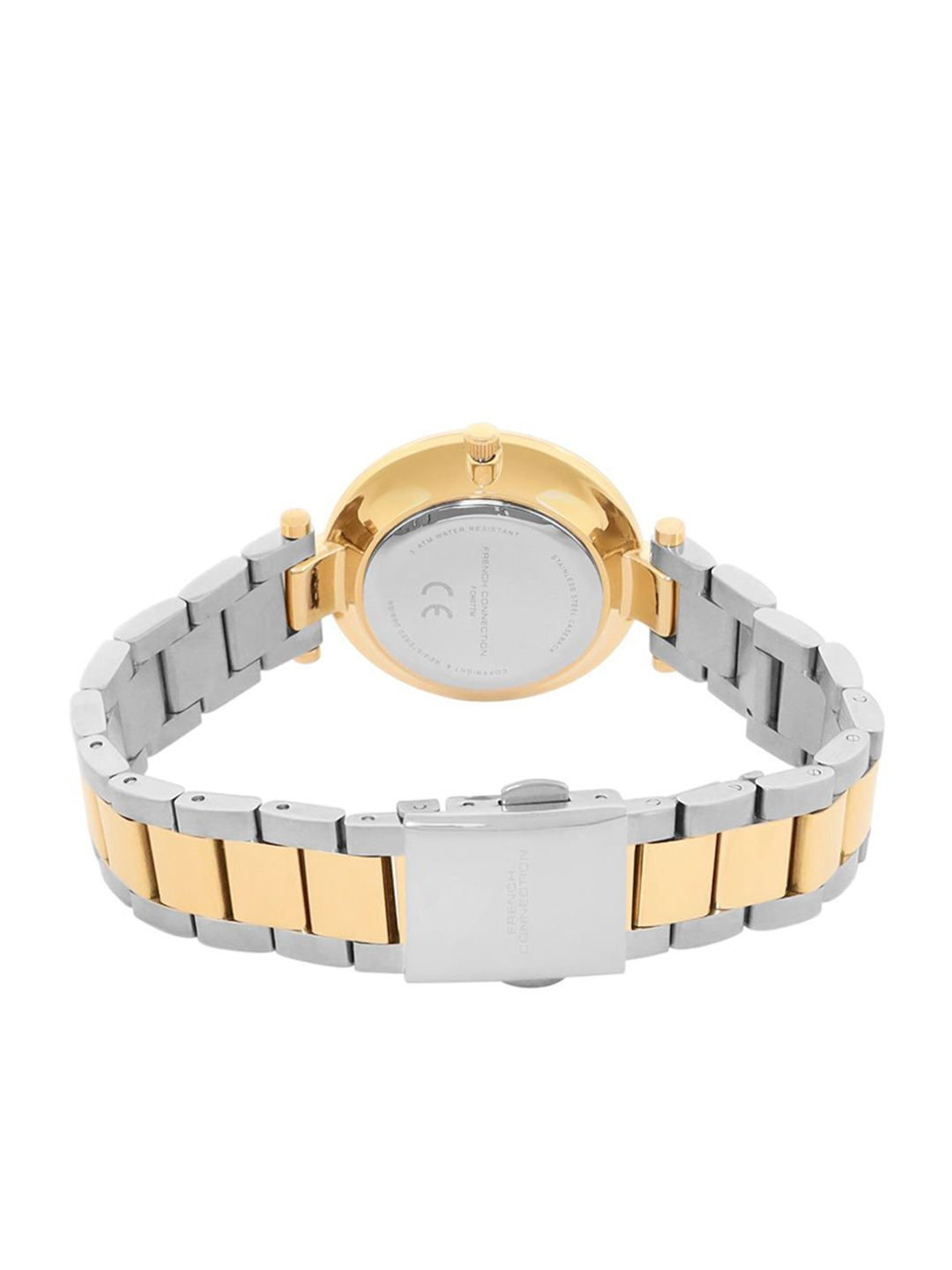 French Connection Women Embellished Dial Bracelet Style Straps Analogue Watch FCH07TM