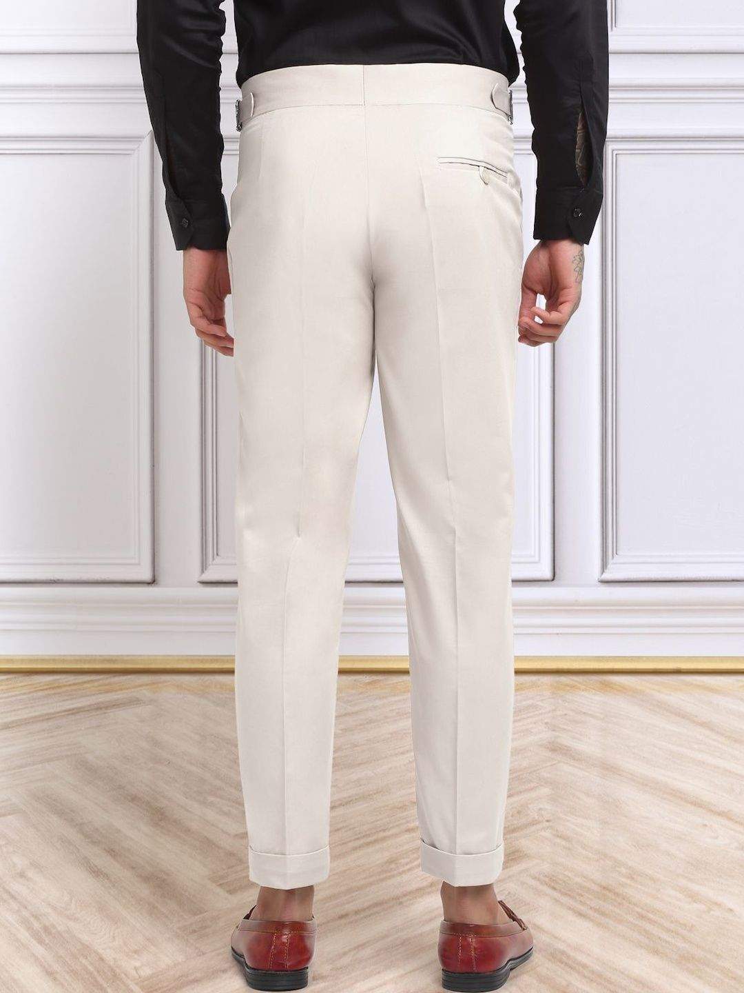 Moda Rapido Men Slim Fit Easy Wash Trousers