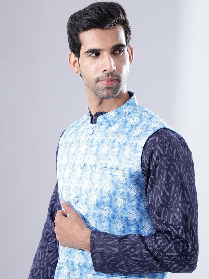 Anouk Men Ethnic Motifs Printed Kurta with Pyjama