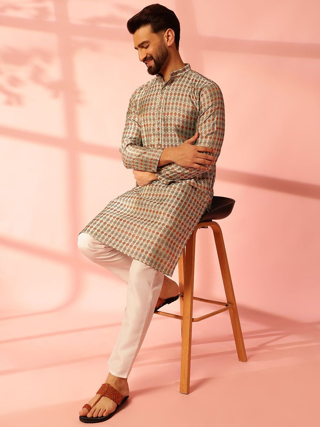 Anouk Men Regular Kurta with Pyjamas