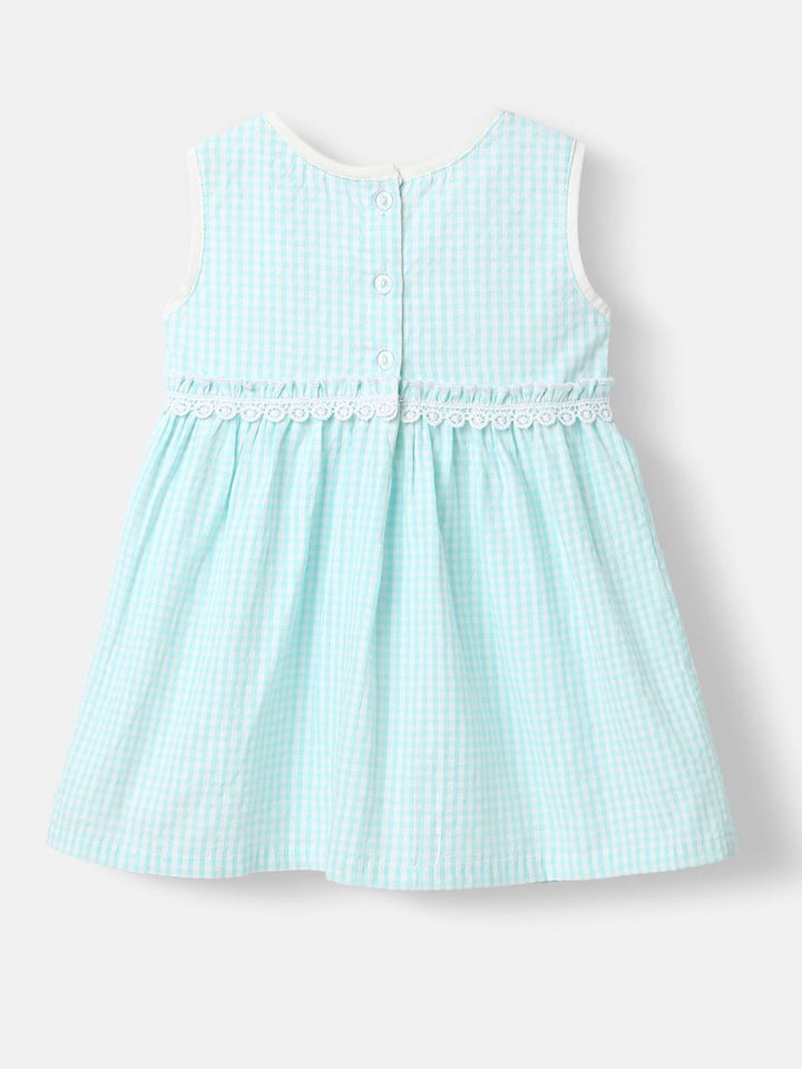 Nauti Nati Checked Fit & Flare Dress