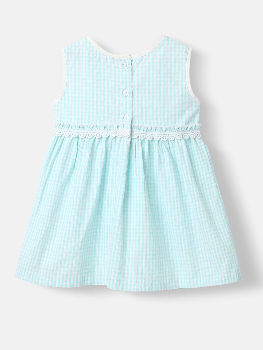 Nauti Nati Checked Fit & Flare Dress