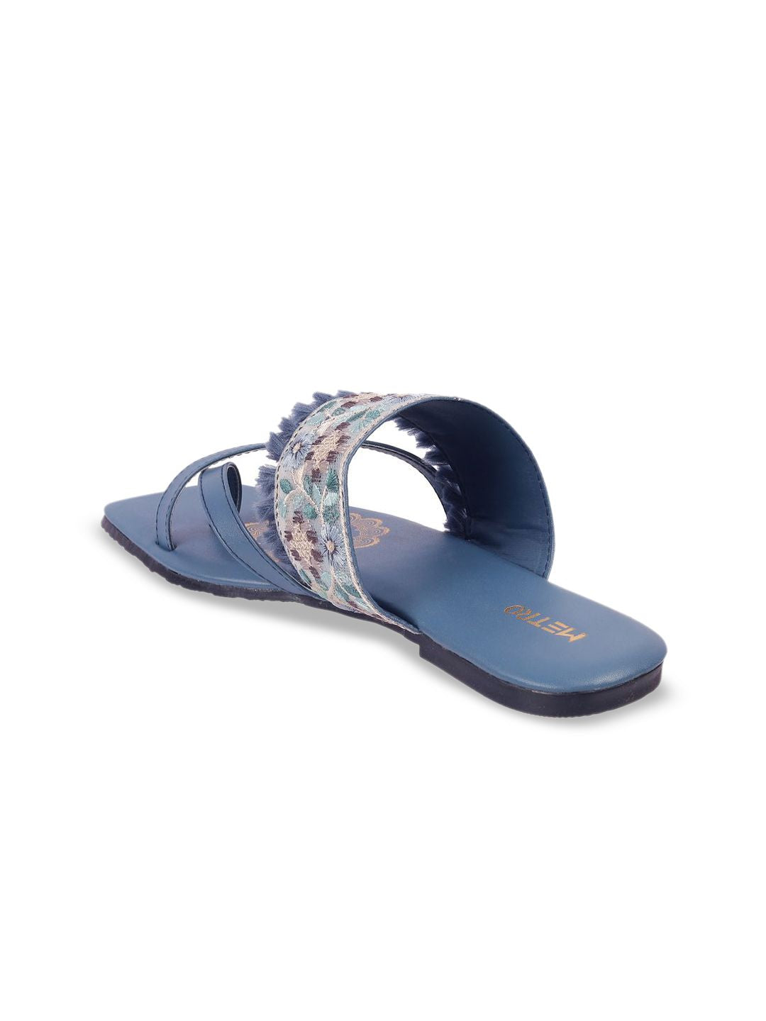 Metro Women Printed One Toe Flats