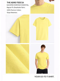 ADRO Men Typography Printed T-shirt