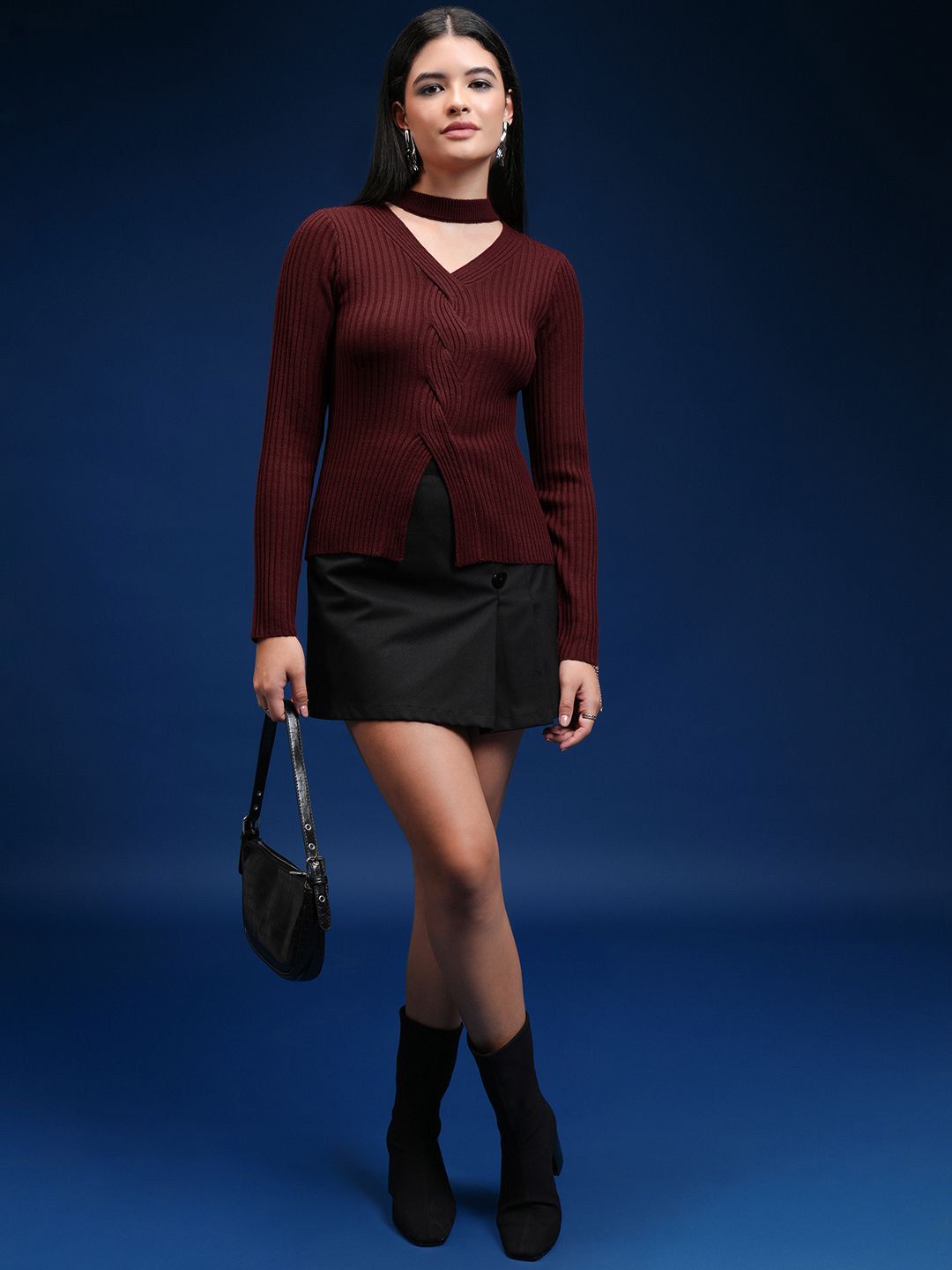 Tokyo Talkies Women Pullover Sweater