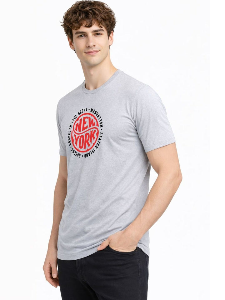 ADRO Men Typography Printed T-shirt