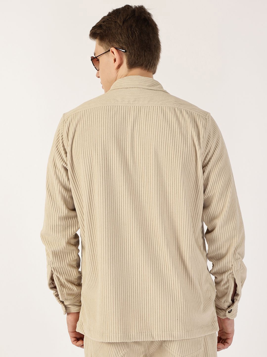 Thomas Scott Men Premium Corduroy Casual Shirt