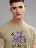 ADRO Men Typography Printed Applique T-shirt