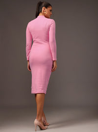 STREET 9 Women Cotton Bodycon Midi Dress