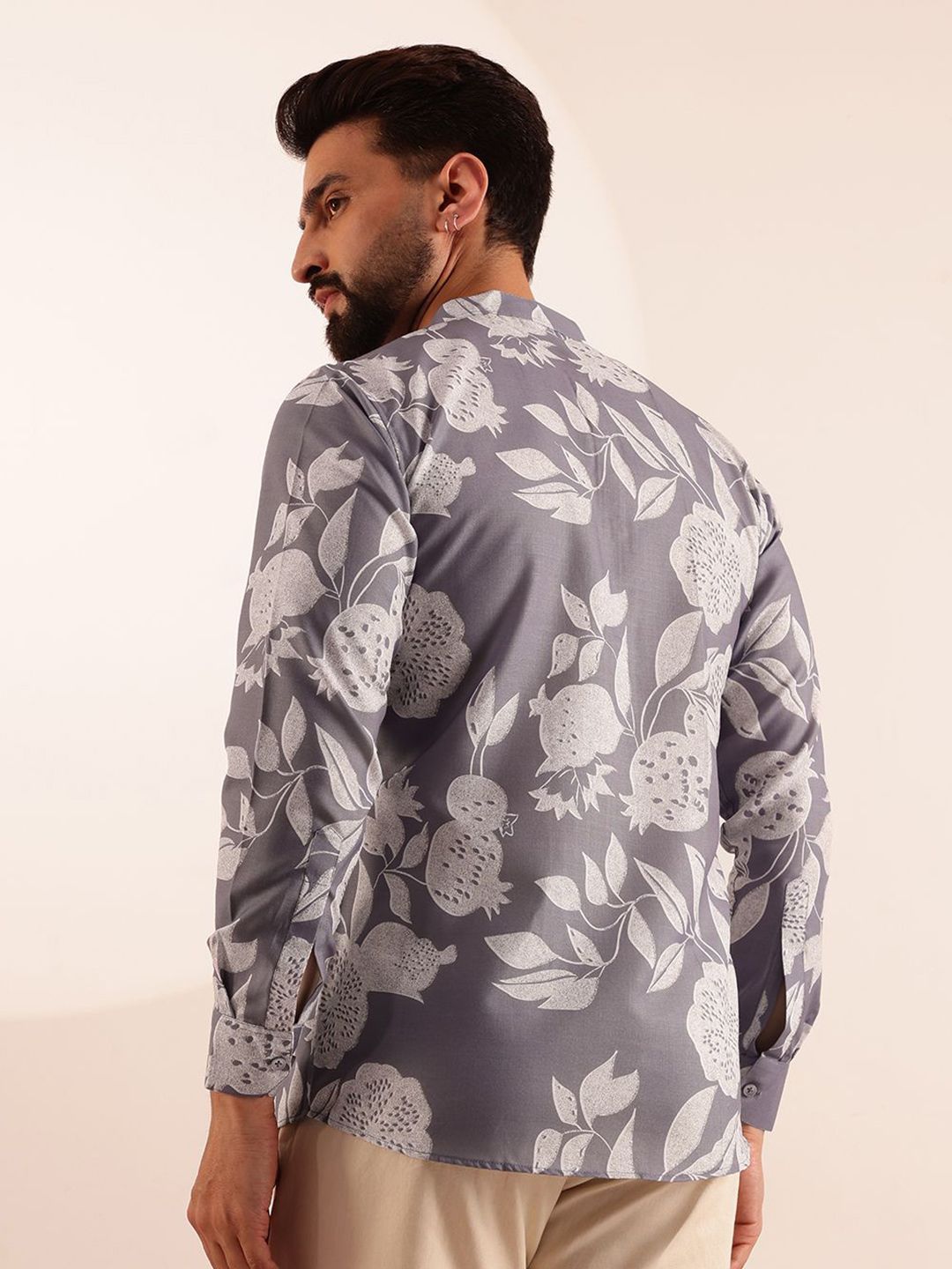 Anouk Men Floral Printed Kurta