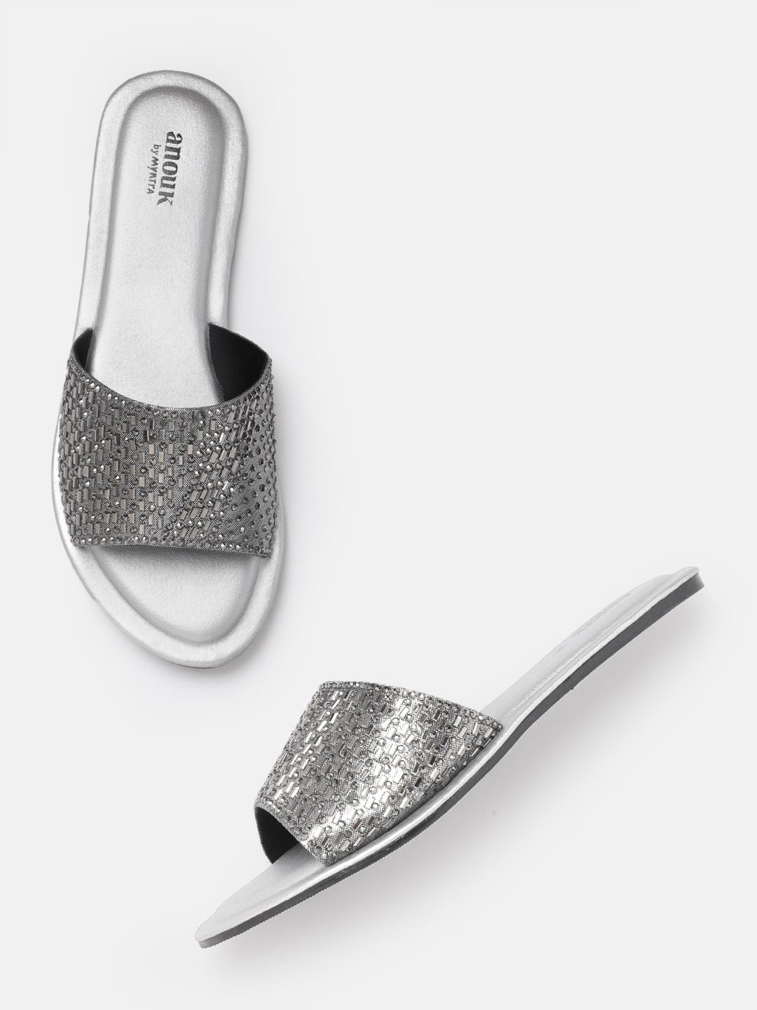 Anouk Women Embellished Open Toe Flats