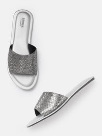 Anouk Women Embellished Open Toe Flats