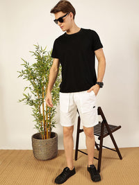 Thomas Scott Men Pure Cotton Solid Shorts