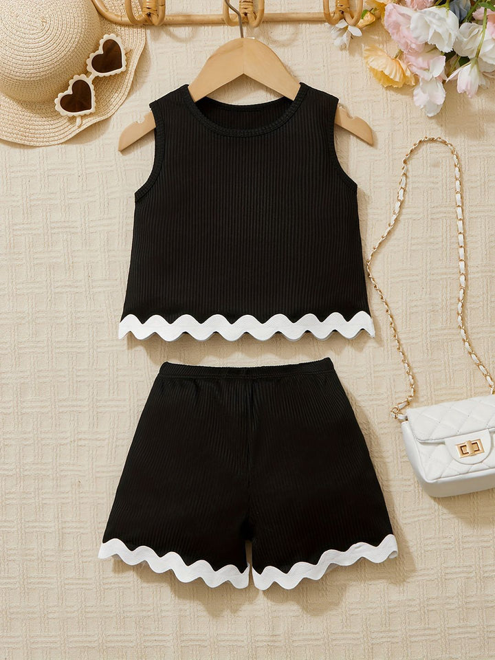 YK Girls Top With Shorts