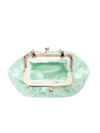 Lino Perros Floral Embroidered Party Purse